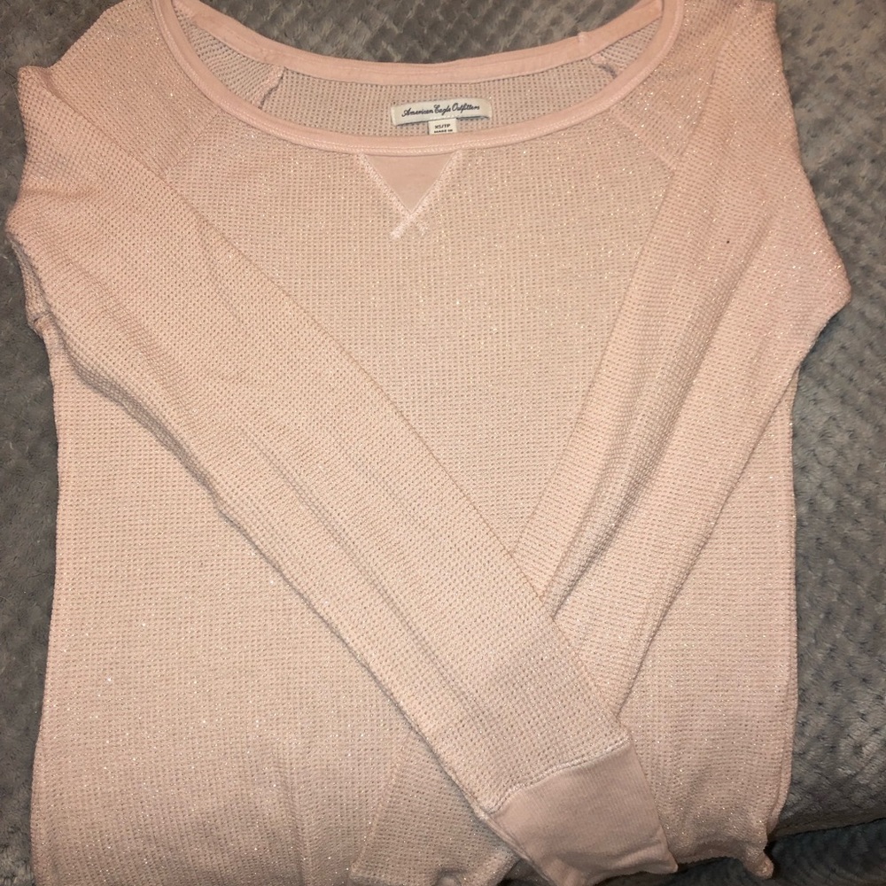 american eagle light sweater!!